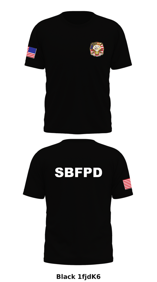 SBFPD Store 1 Core Men's SS Performance Tee - 1fjdK6