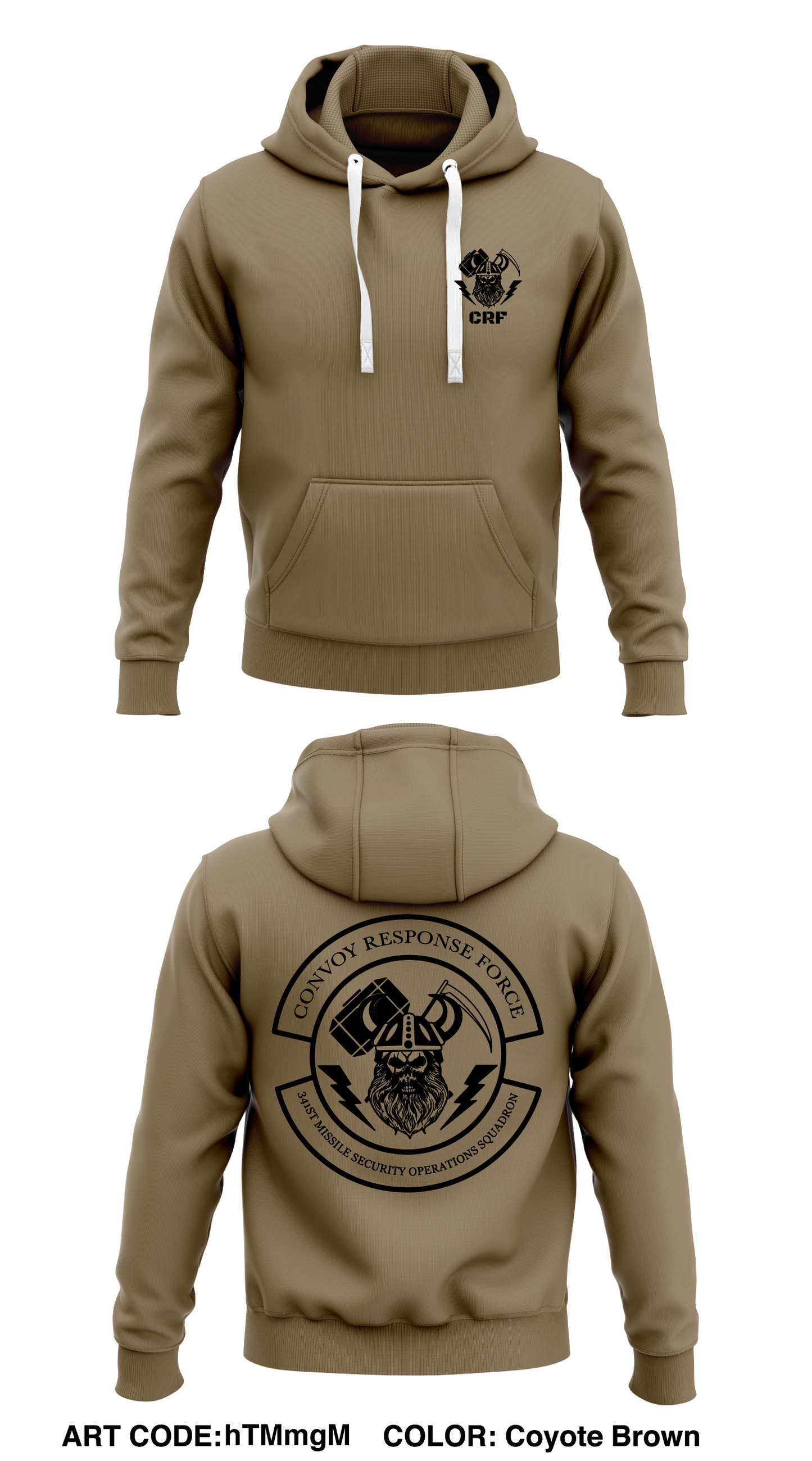 341st Missile Security Operations Squadron Store 1  Core Men's Hooded Performance Sweatshirt - hTMmgM