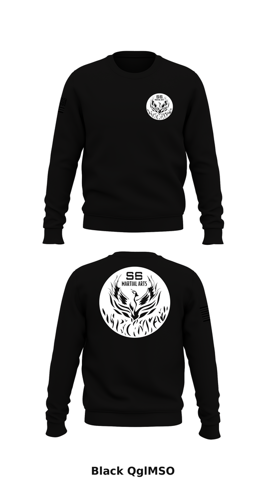 S6 Karate Store 1 Core Men's Crewneck Performance Sweatshirt - QglMSO