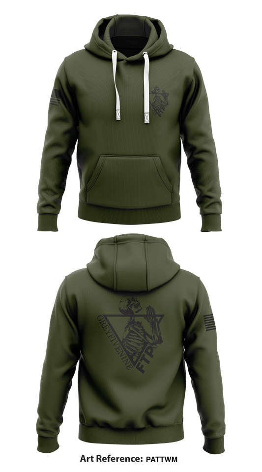 Alpha Store 2  Core Men's Hooded Performance Sweatshirt - pAttwm