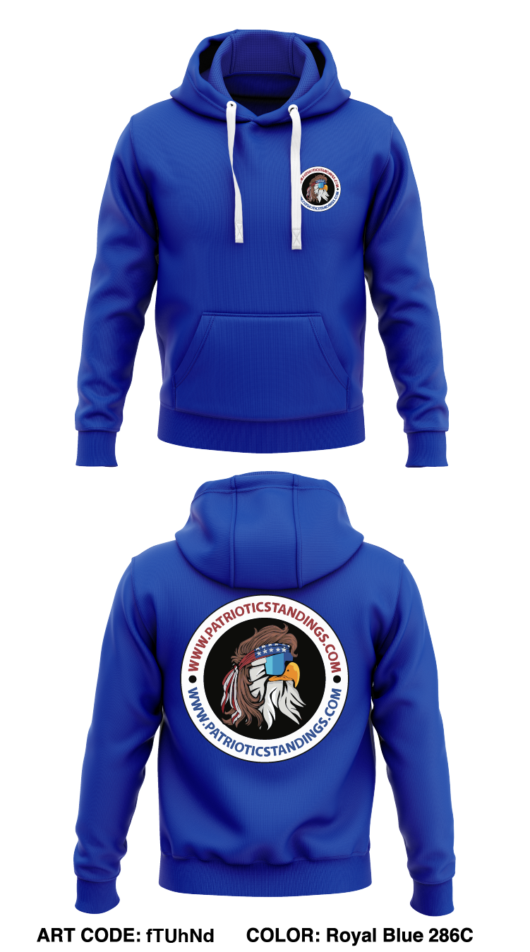 PATRIOTIC STANDINGS  Store 1  Core Men's Hooded Performance Sweatshirt - fTUhNd