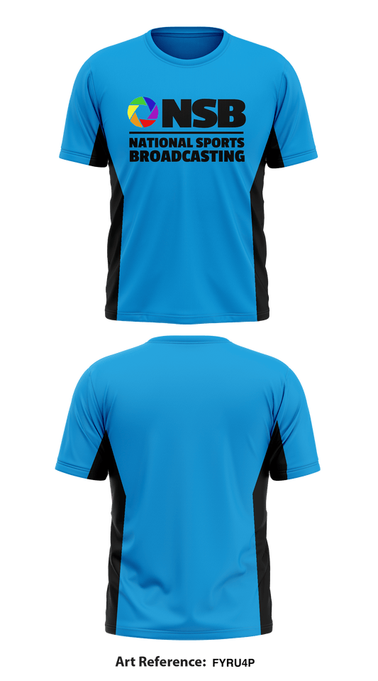 National Sports Broadcasting Store 1 Core Men's SS Performance Tee - FYRu4p