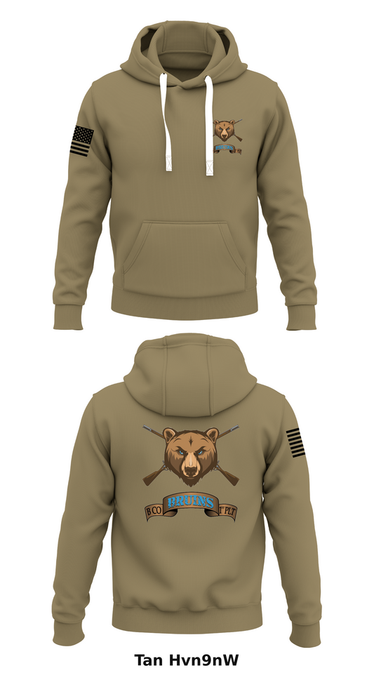 B Co, 2nd BN, 2nd IN REGT Store 1  Core Men's Hooded Performance Sweatshirt - Hvn9nW