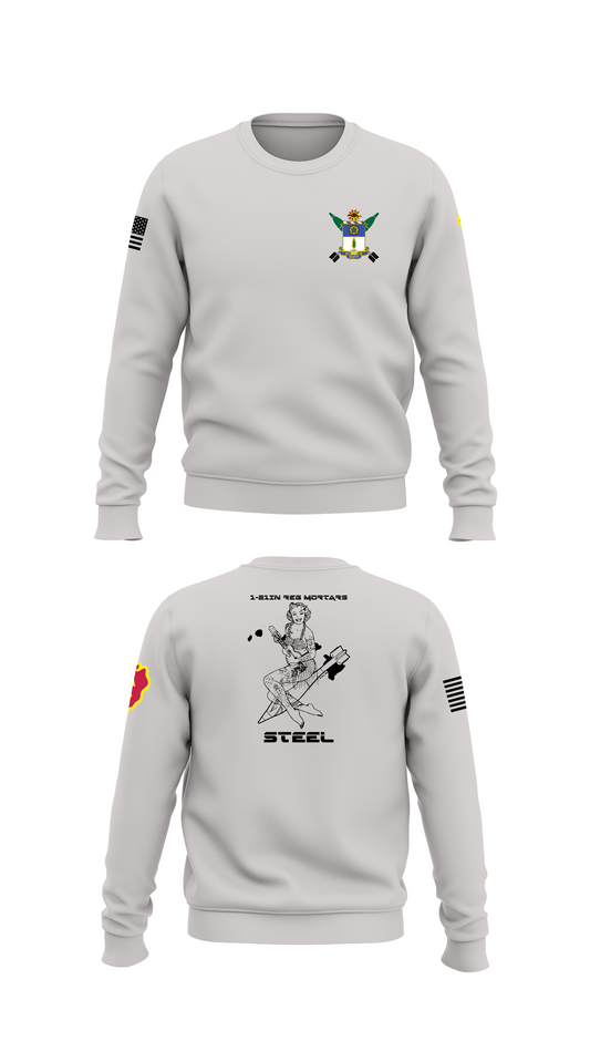 1-21IN Mortars Store 1 Core Men's Crewneck Performance Sweatshirt - 95443233260