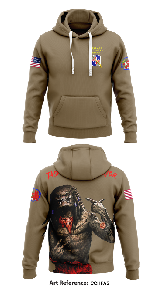 Task Force Predator Store 1  Core Men's Hooded Performance Sweatshirt - CcHFAS