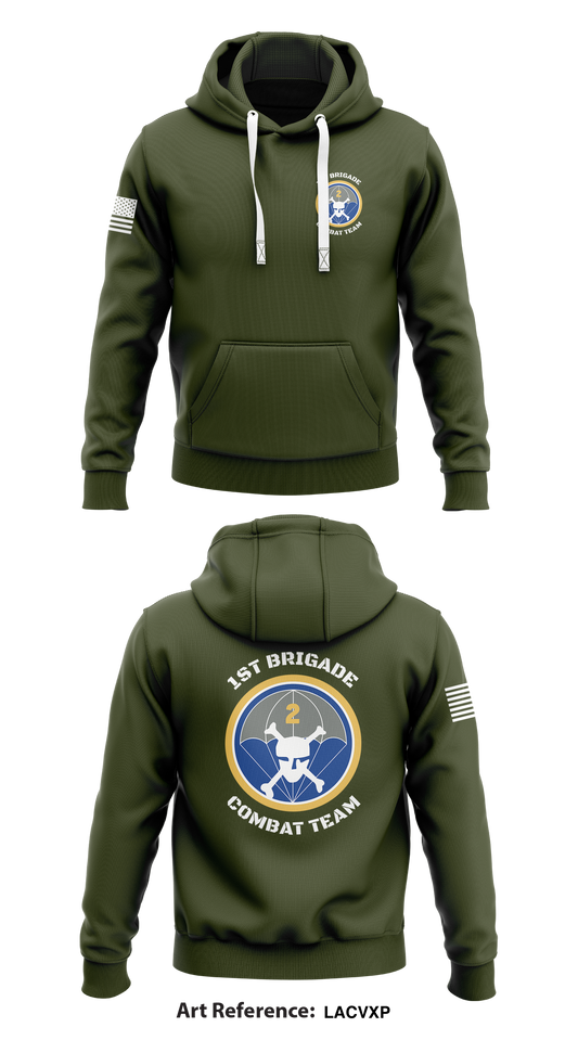 1st Brigade Combat Team Store 1  Core Men's Hooded Performance Sweatshirt - LAcVXp