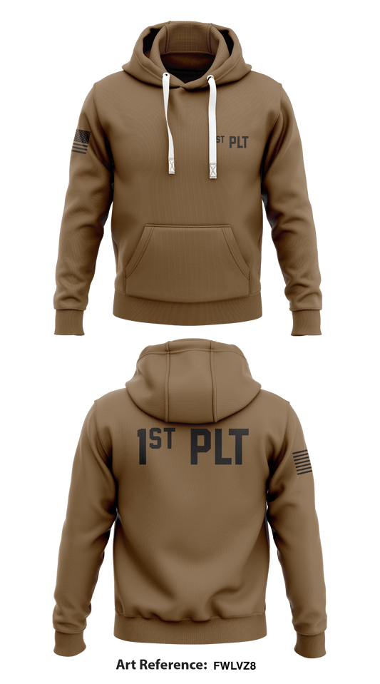 1st PLT Store 2 Core Men's Hooded Performance Sweatshirt - FwLvZ8