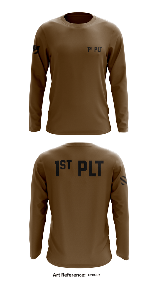 1st PLT Store 2 Core Men's LS Performance Tee - R2bcdx