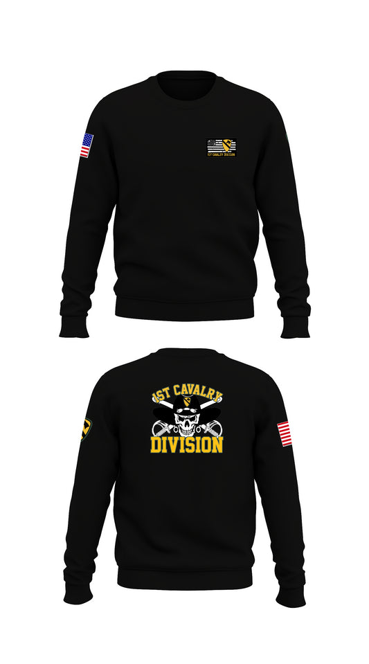 1 Cavalry Store 1 Core Men's Crewneck Performance Sweatshirt - 39644011949