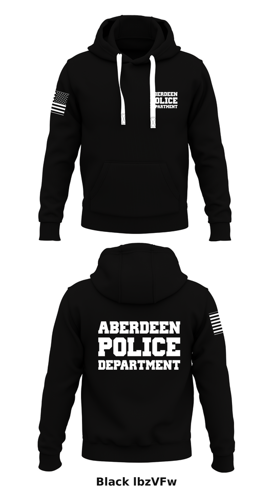Aberdeen Police Department  Store 1  Core Men's Hooded Performance Sweatshirt - lbzVFw