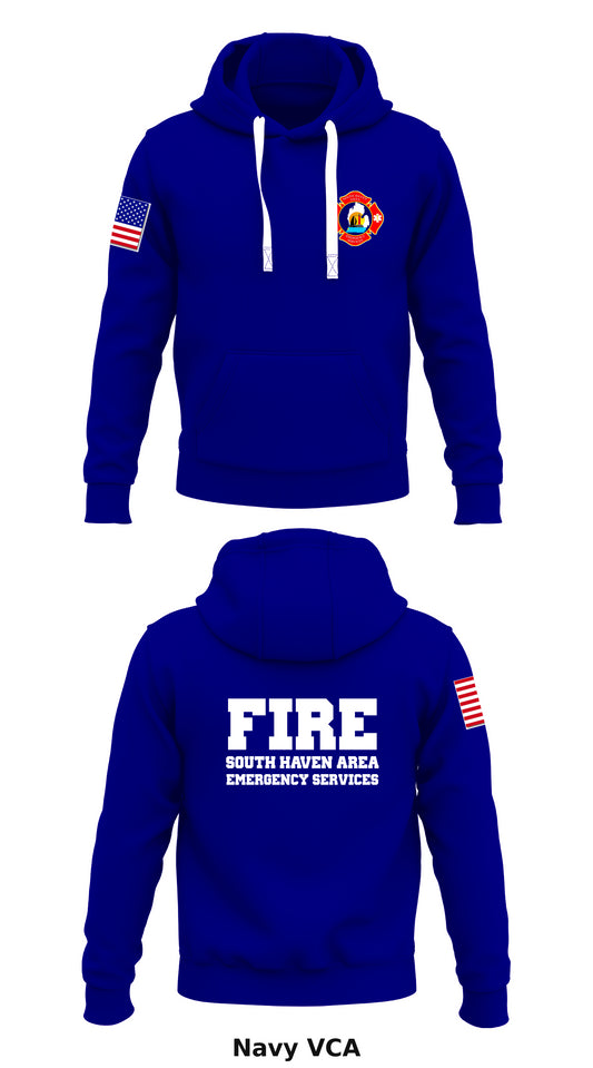 South Haven Area Emergency Services Store 1  Core Men's Hooded Performance Sweatshirt - VCA