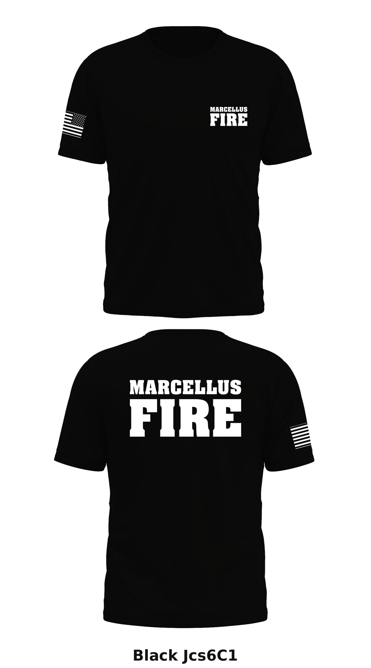 Marcellus fire Store 1 Core Men's SS Performance Tee - Jcs6C1