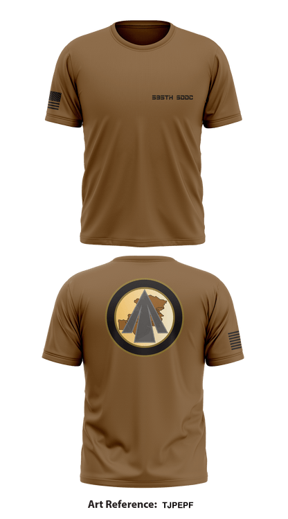 595TH SDDC Store 1 Core Men's SS Performance Tee - tjpepf