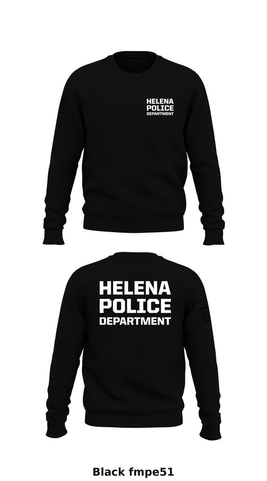 Helena PD Store 1 Core Men's Crewneck Performance Sweatshirt - fmpe51