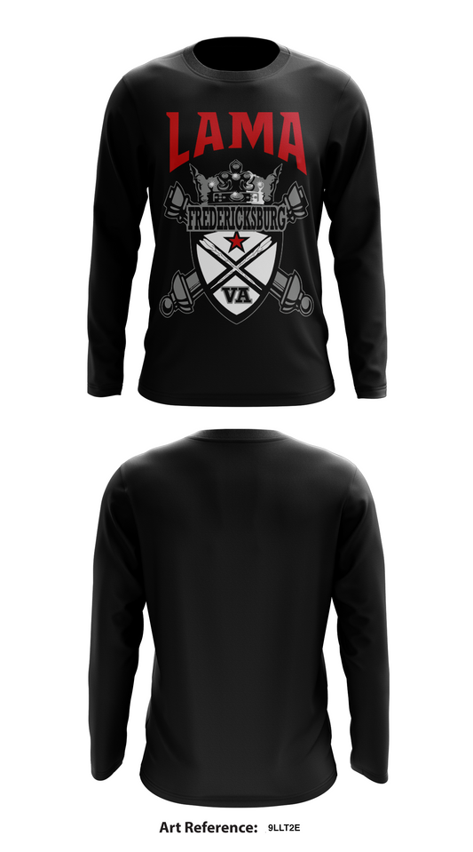 Latin American Motorcycle Association Store 1 Core Men's LS Performance Tee - 9LLT2e