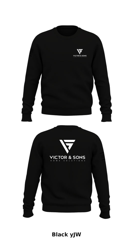 Victor and sons Store 1 Core Men's Crewneck Performance Sweatshirt - yJW