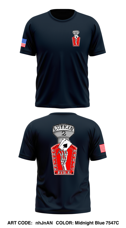 Lufkin Fire Station 2 Store 1 Core Men's SS Performance Tee - nhJnAN