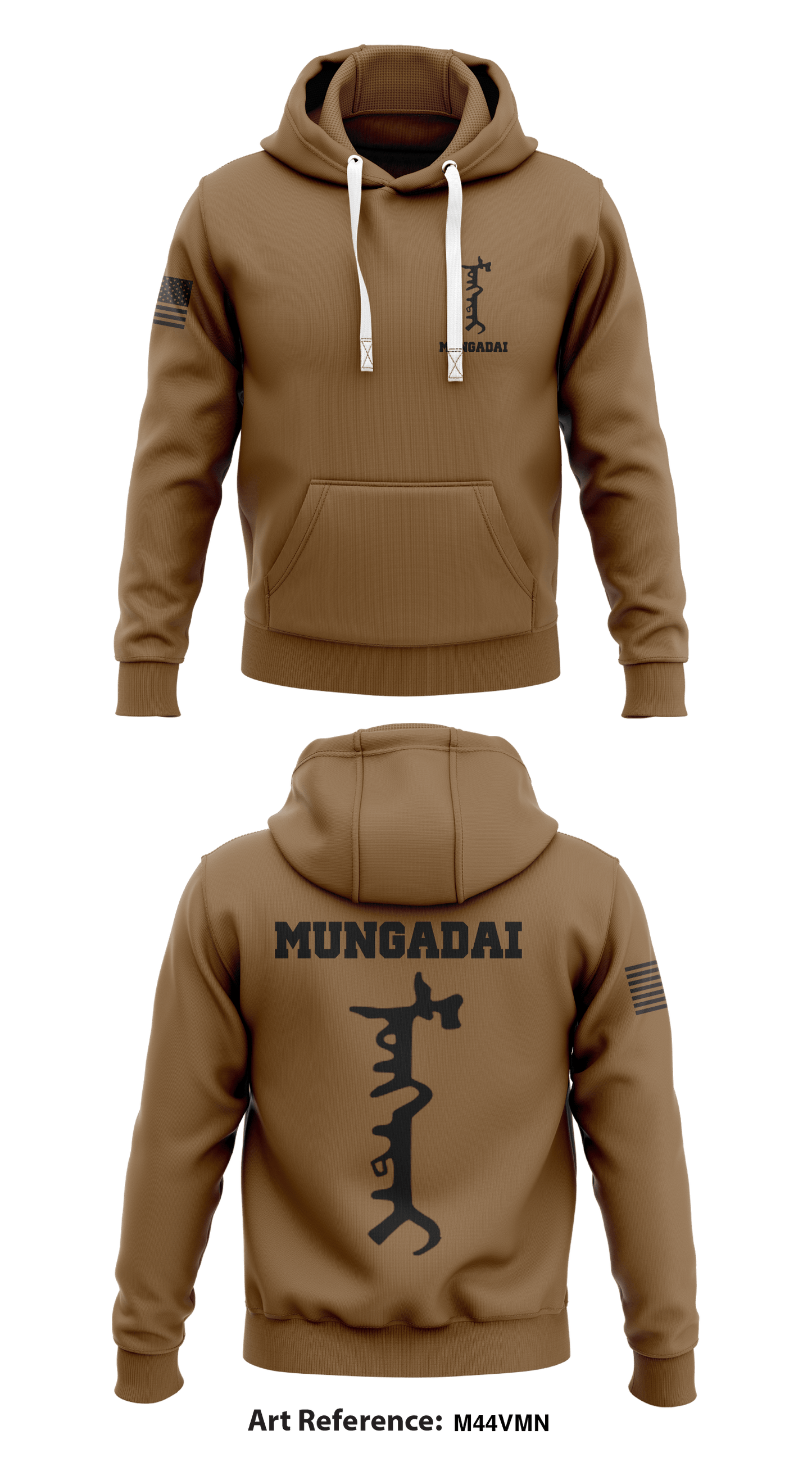 Mungadai Store 1  Core Men's Hooded Performance Sweatshirt - M44VMn