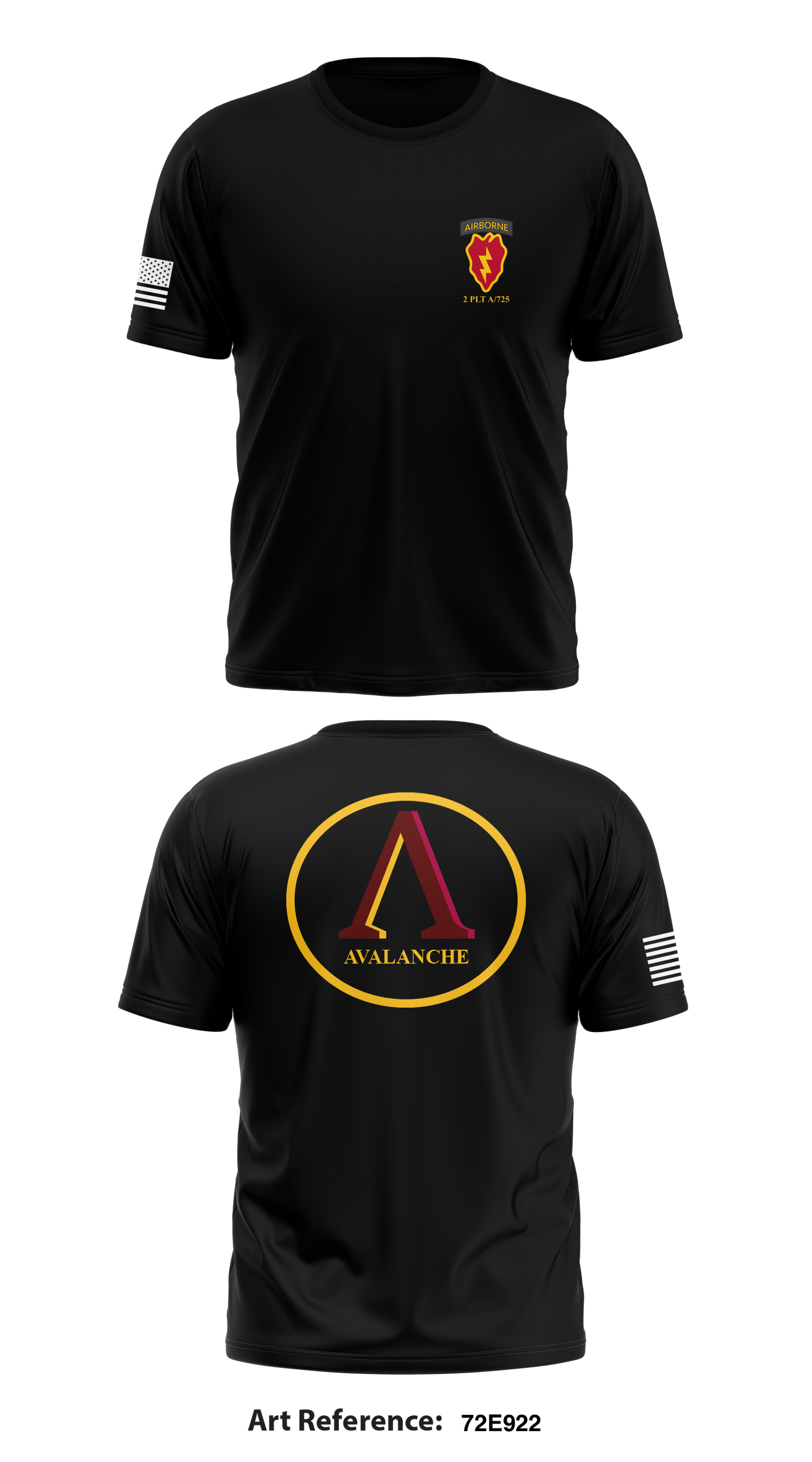 2 PLT A/725 Store 1 Core Men's SS Performance Tee - 72E922