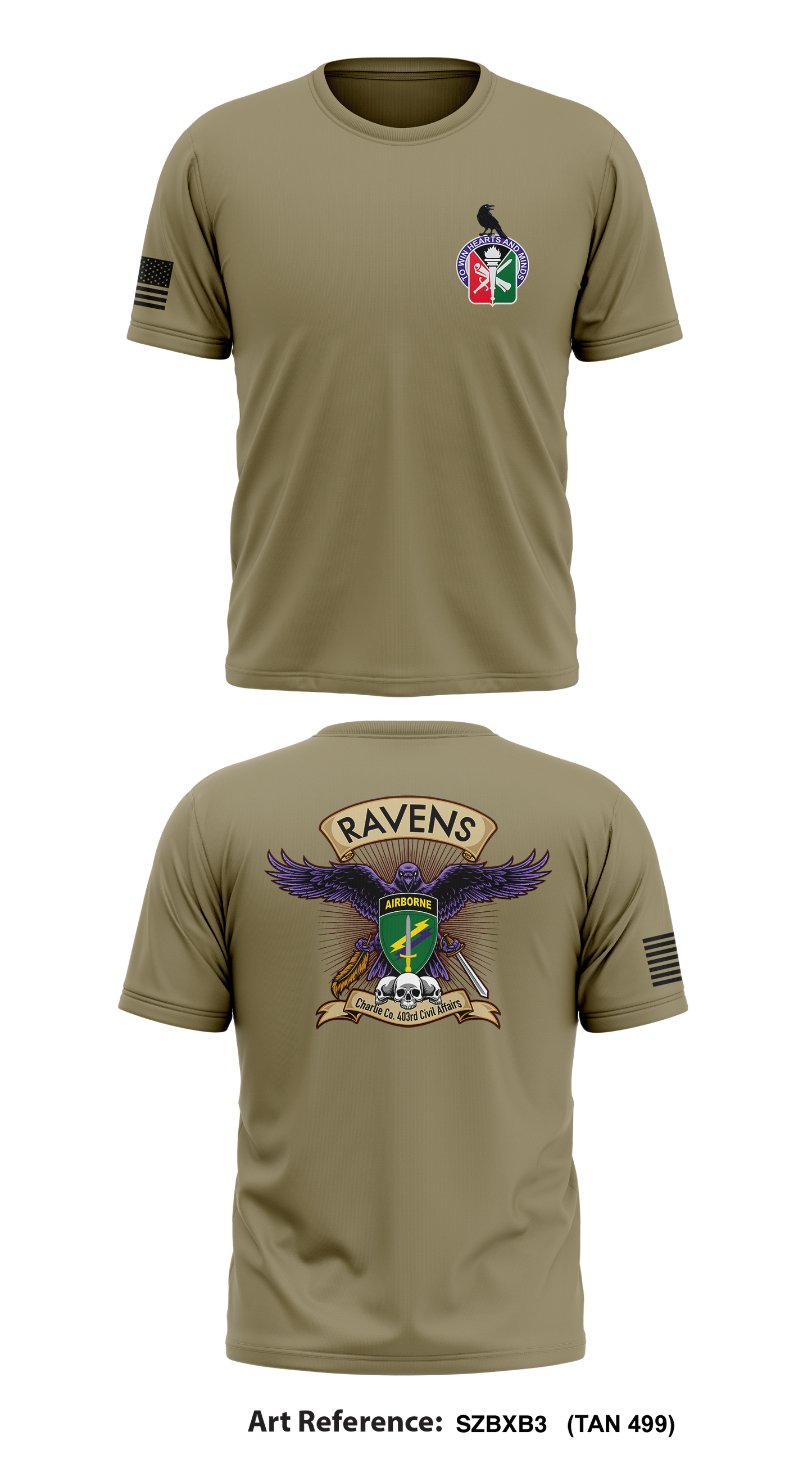 C Co. 403rd Civil Affairs BN Store 1 Core Men's SS Performance Tee - SZbXb3