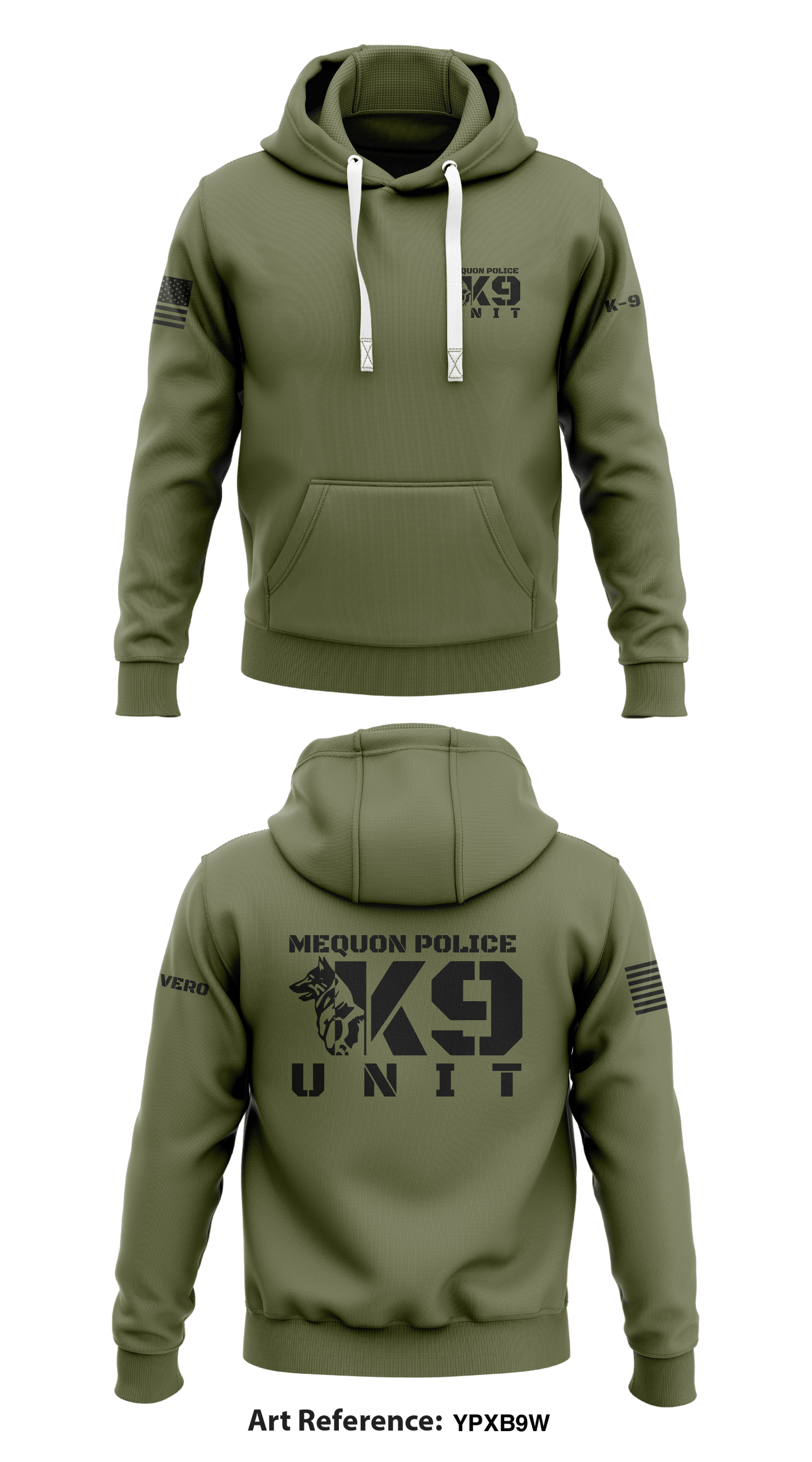 Mequon PD K-9 Store 1  Core Men's Hooded Performance Sweatshirt - ypxb9W