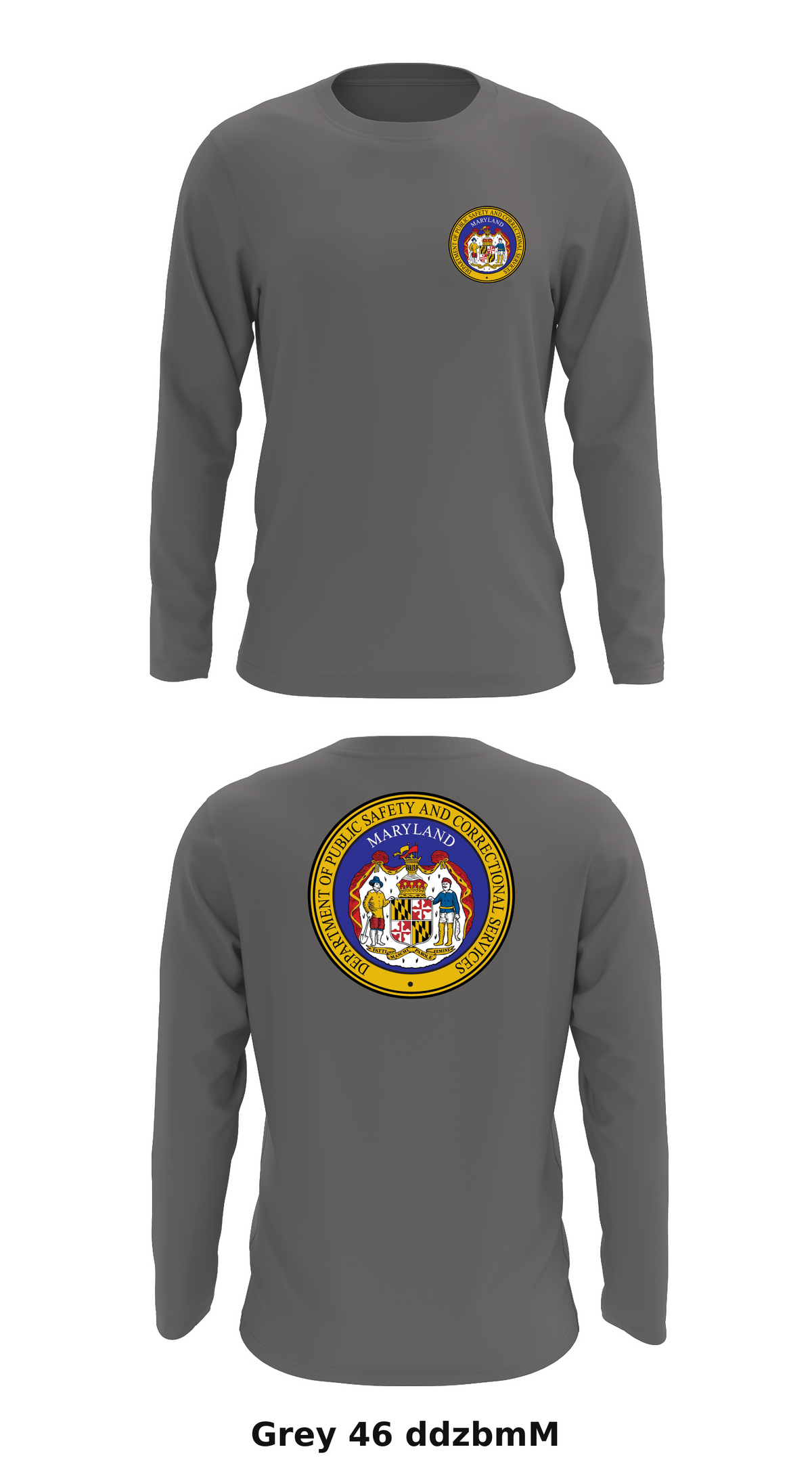 Intelligence and Investigative Division  Store 1 Core Men's LS Performance Tee - ddzbmM