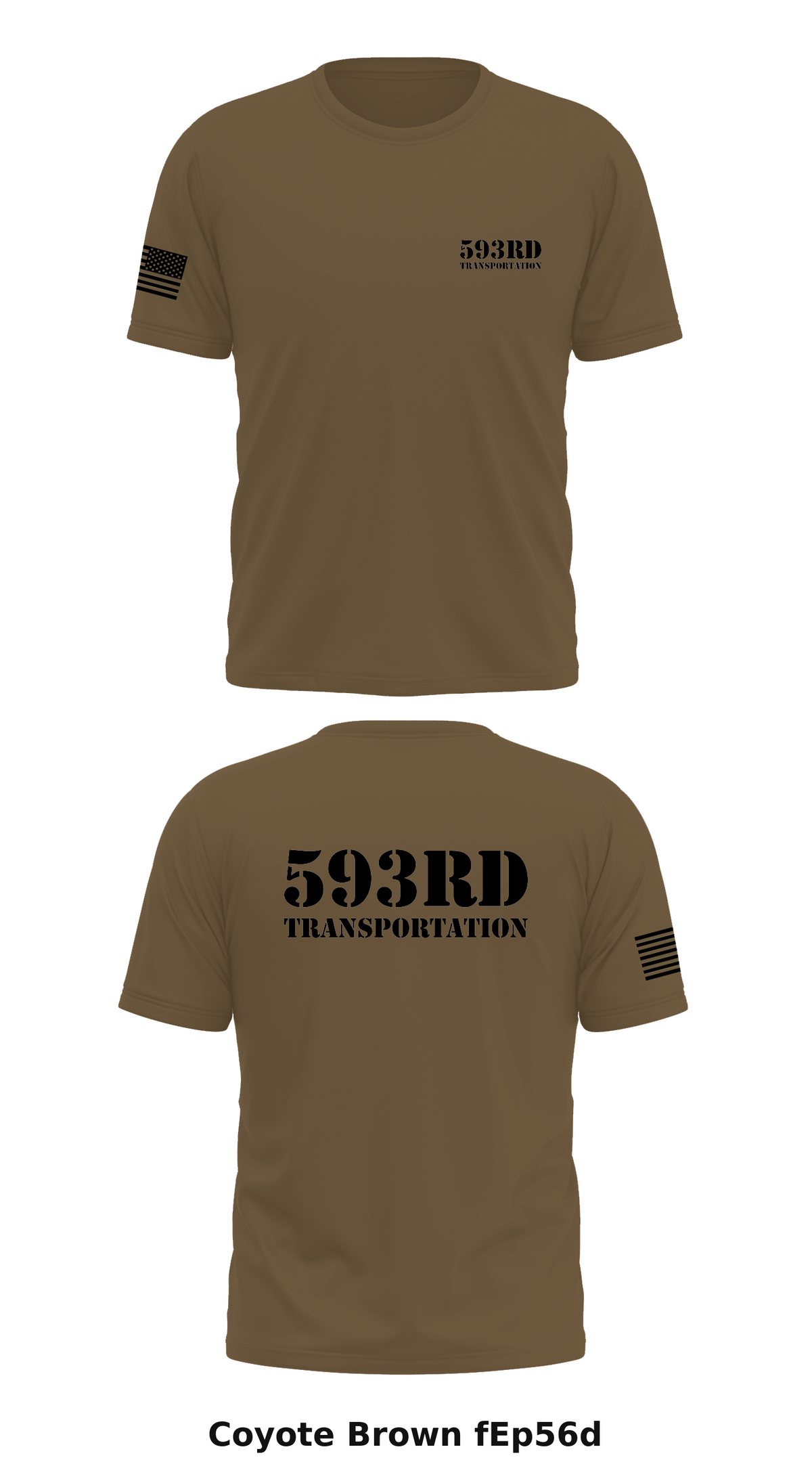 593rd transportation  Store 1 Core Men's SS Performance Tee - fEp56d