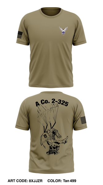 White Falcons 2nd BN 325 AIR logo shirt - Limotees