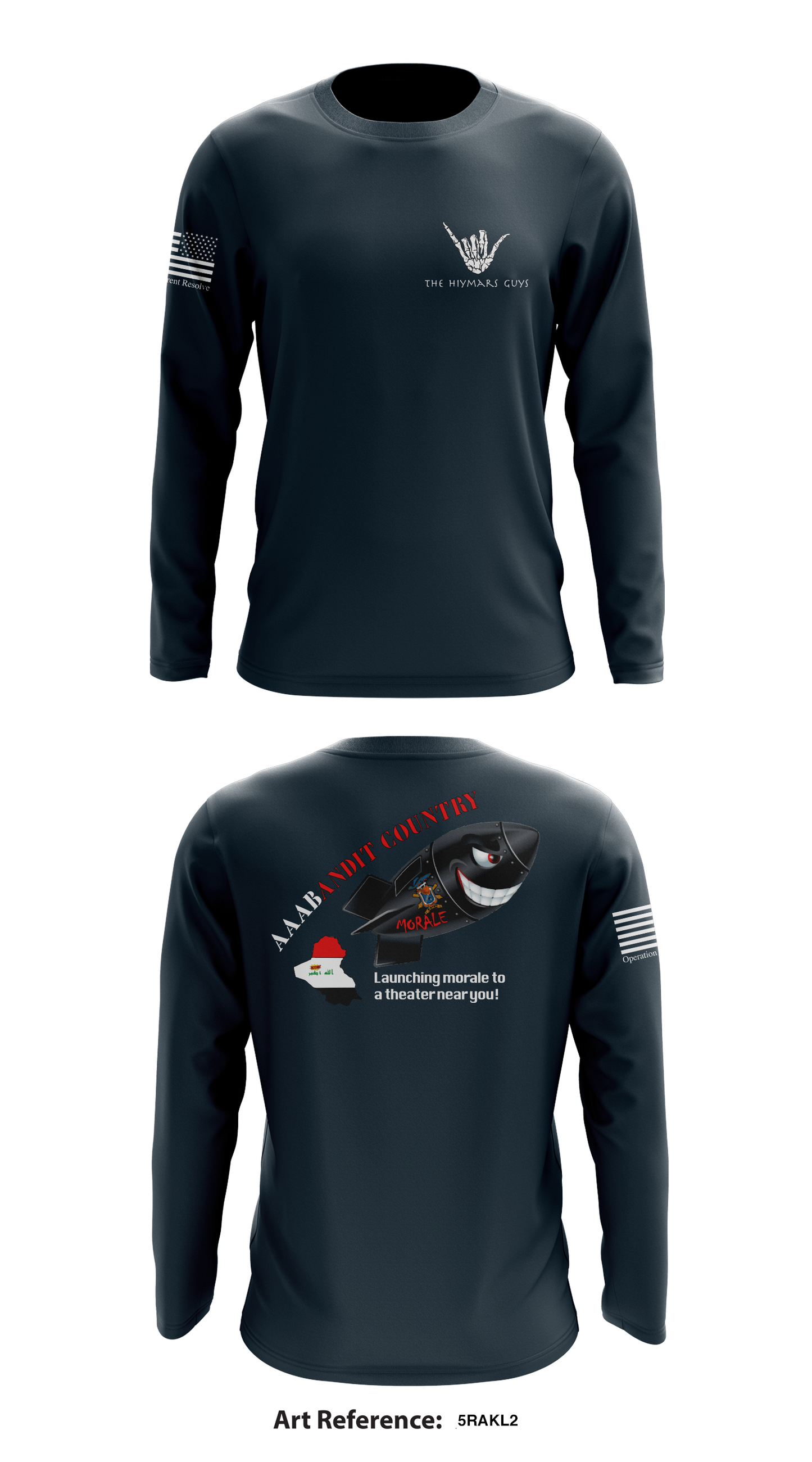 BORREGO NEGRO Store 1 Core Men's LS Performance Tee - 5RAKL2