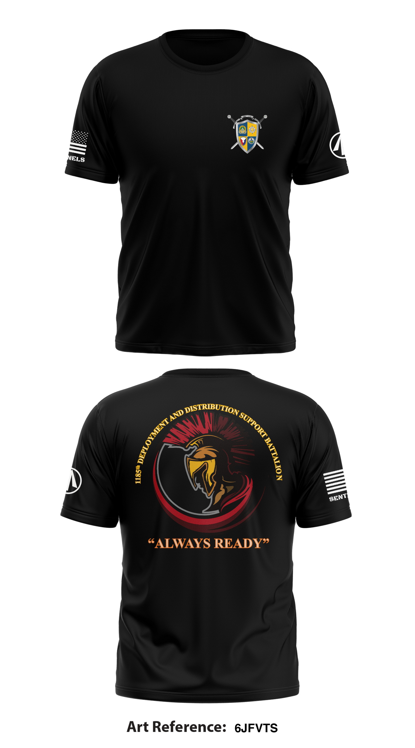 1185th DDSB Store 1 Core Men's SS Performance Tee - 6jfVTS