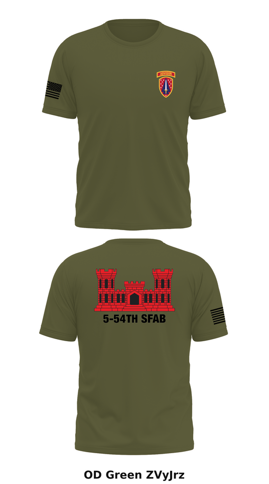 5-54th SFAB Store 1 Core Men's SS Performance Tee - ZVyJrz