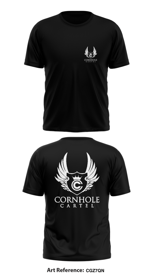 Cornhole Cartel Store 1 Core Men's SS Performance Tee - Cgz7Qn