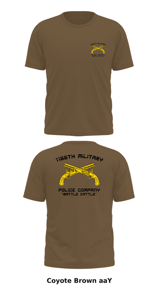 1166th Military Police Company Store 1 Core Men's SS Performance Tee - aaY