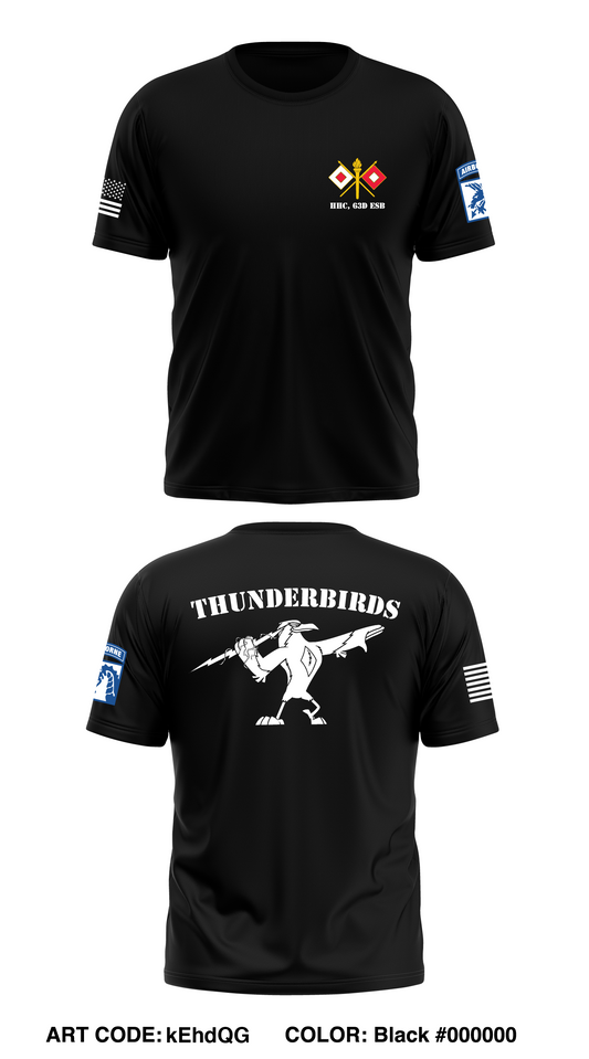HHC, 63D ESB Store 1 Core Men's SS Performance Tee - kEhdQG