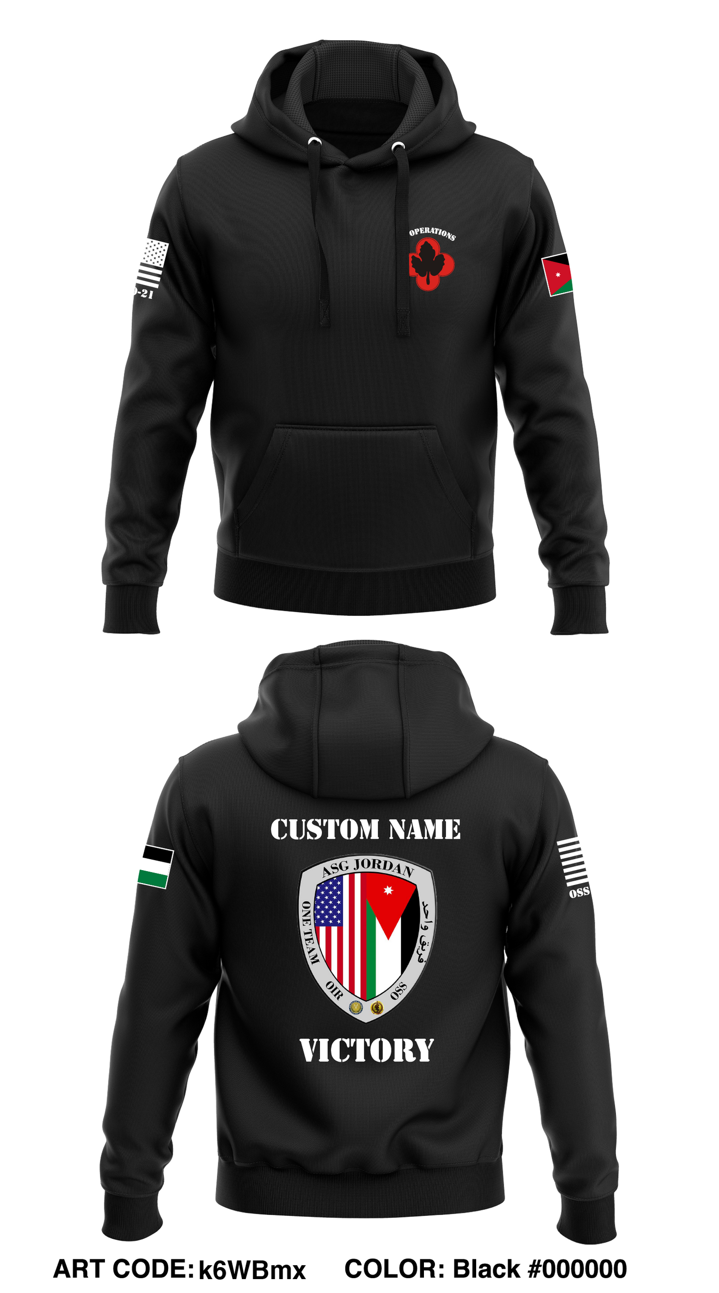143 RSG BDE Store 1  Core Men's Hooded Performance Sweatshirt - k6WBmx