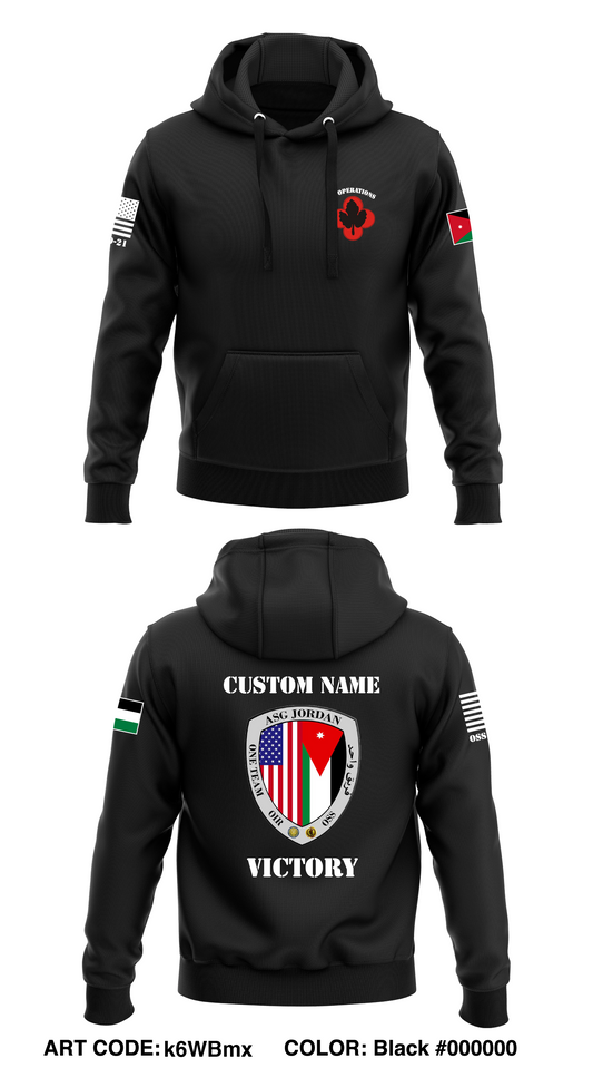 143 RSG BDE Store 1  Core Men's Hooded Performance Sweatshirt - k6WBmx