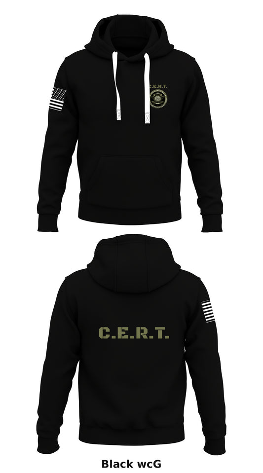 C.E.R.T. Store 1  Core Men's Hooded Performance Sweatshirt - wcG