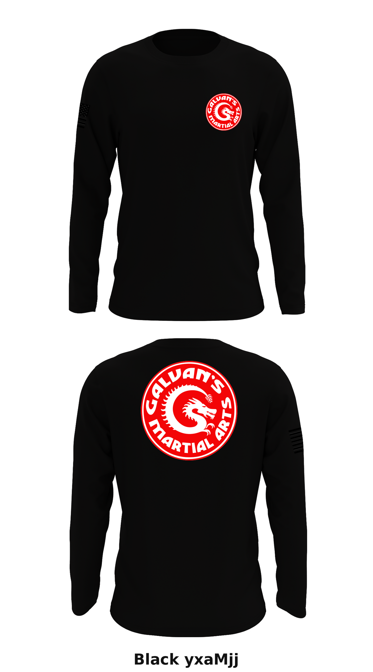 Galvan's Martial Arts  Store 1 Core Men's LS Performance Tee - yxaMjj