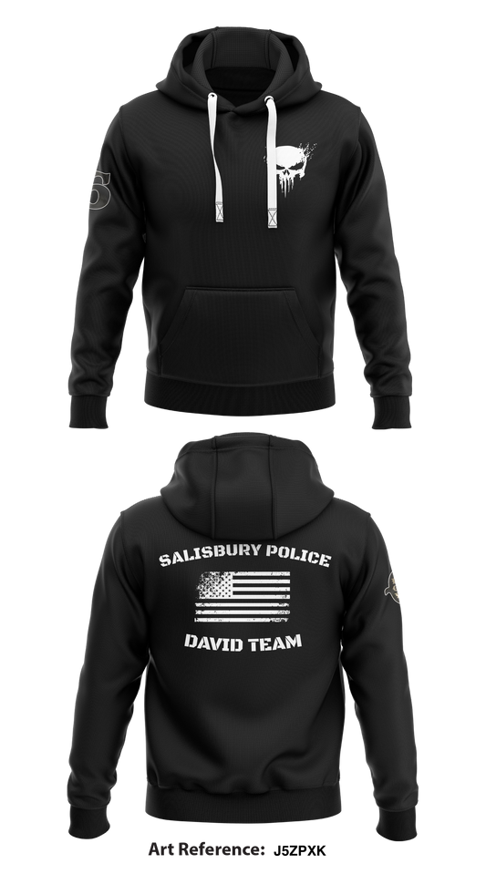 Salisbury PD/David team Store 1  Core Men's Hooded Performance Sweatshirt - j5zPXK