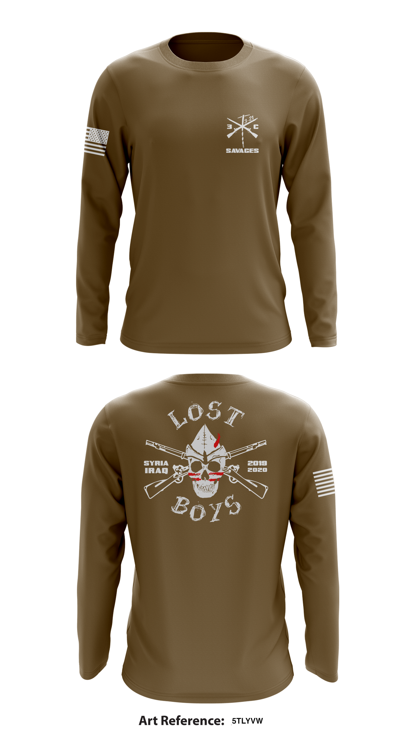3/C/3-21 IN  Store 1 Core Men's LS Performance Tee - 5tLyvW