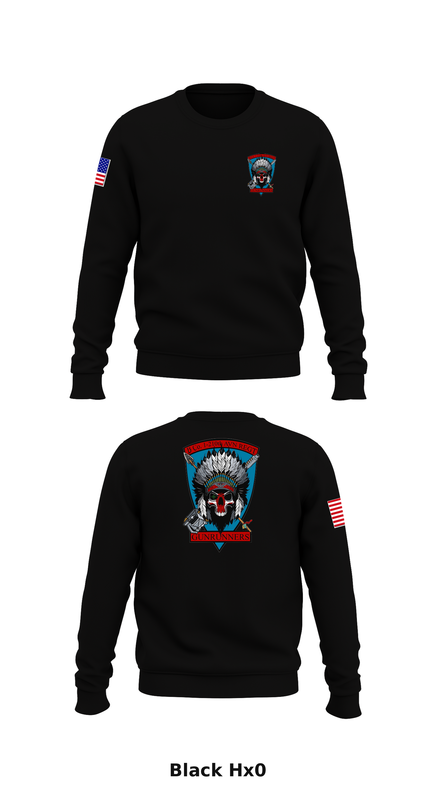 B Co 1-210 Store 1 Core Men's Crewneck Performance Sweatshirt - Hx0