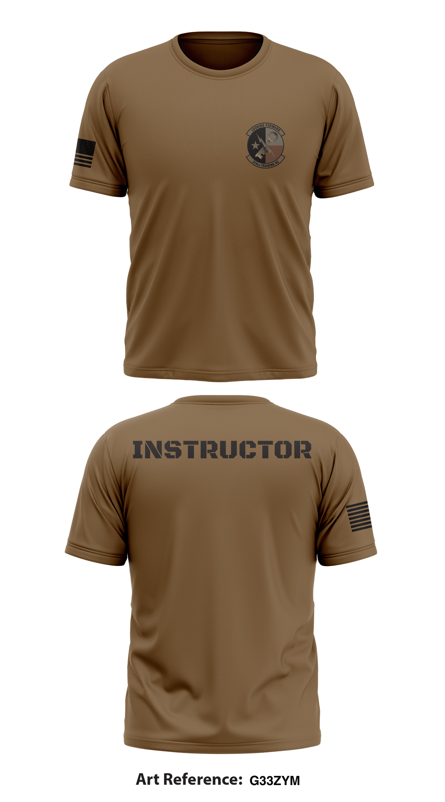 316th TRS Store 1 Core Men's SS Performance Tee - g33ZyM