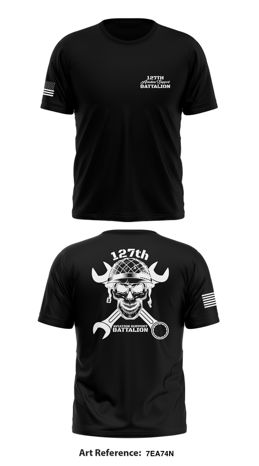 127 Aviation Support Battalion Store 1 Core Men's SS Performance Tee - 7ea74N