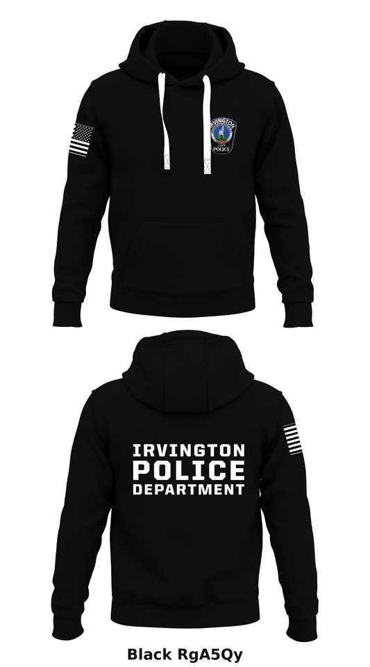 Irvington Police Department Store 1  Core Men's Hooded Performance Sweatshirt - RgA5Qy