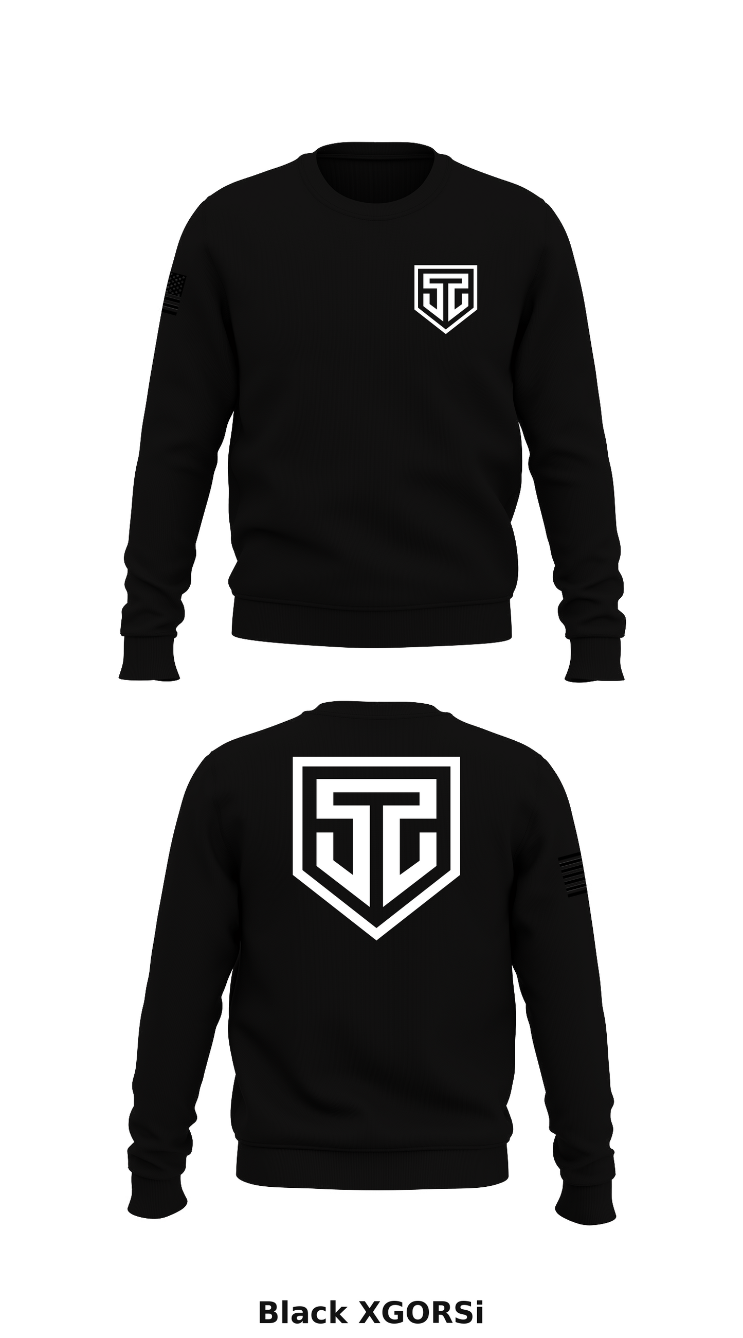 Cage 52 Store 1 Core Men's Crewneck Performance Sweatshirt - XGORSi
