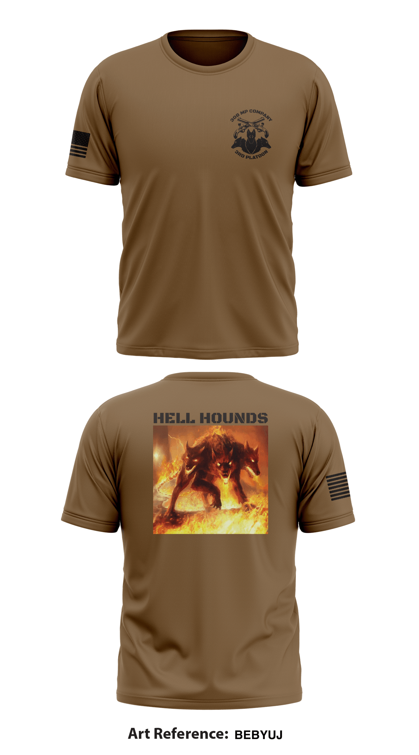 308 MP Company Core Men's SS Performance Tee - BeByuJ