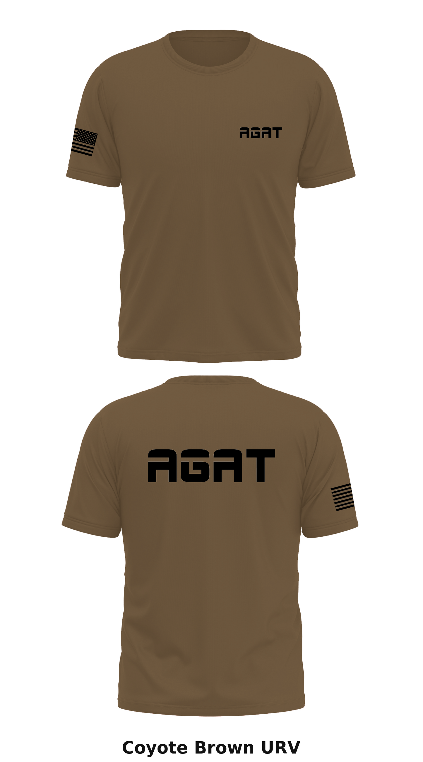 AGAT Store 1 Core Men's SS Performance Tee - URV