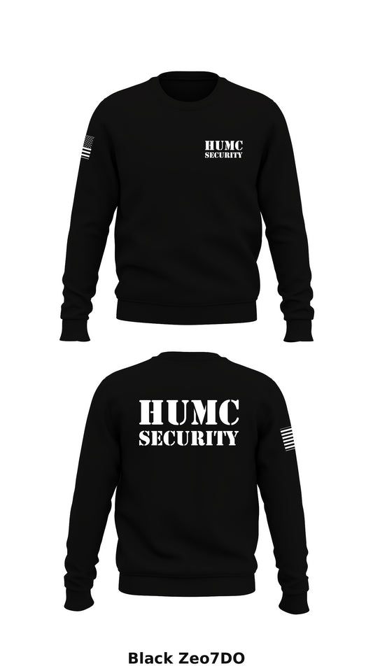 HUMC Security Store 1 Core Men's Crewneck Performance Sweatshirt - Zeo7DO