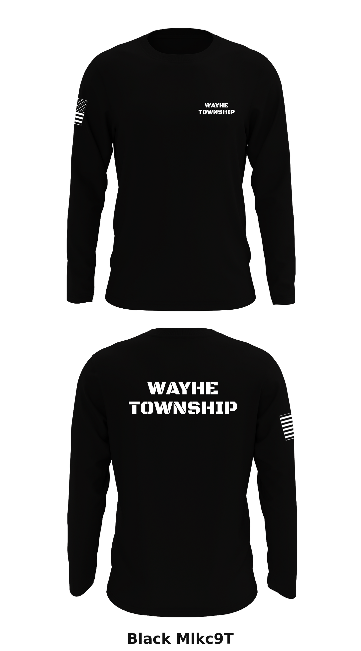 Wayhe township Store 1 Core Men's LS Performance Tee - Mlkc9T