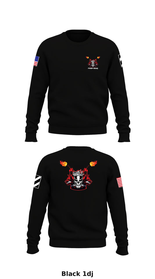 FSSP IRAQ Store 1 Core Men's Crewneck Performance Sweatshirt - 1dj